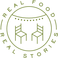 real food real stories logo